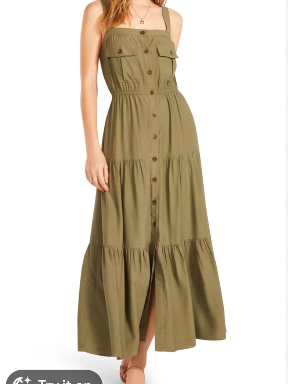 BB Dakota Field Trip Tiered Maxi Dress - Women